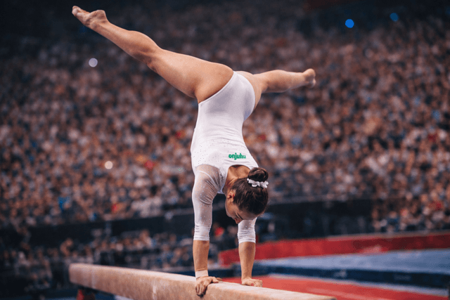 gymnastics action