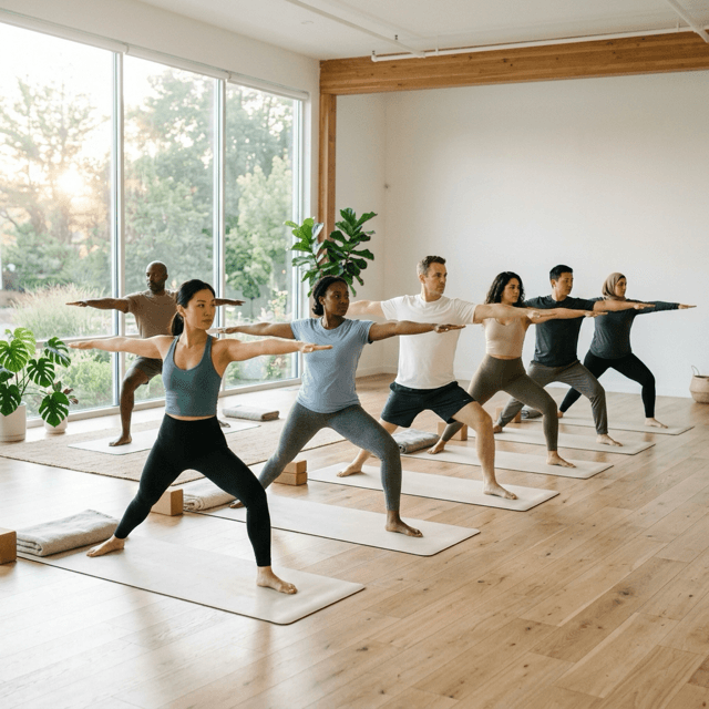 yoga action